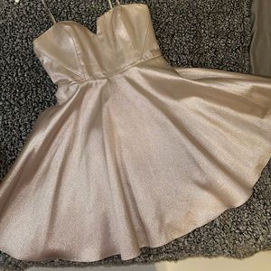 Aidan Mattox strapless bridesmaids dress with pockets only worn once